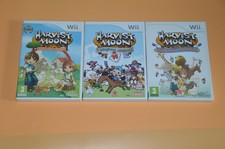 3 x Harvest Moon Spiele Magical Melody, Baum der Stille, Tierparade Nintendo Wii