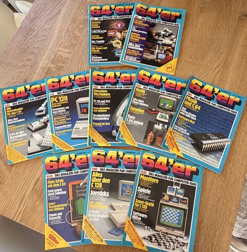 C64 1985 computer - 1985, magazin