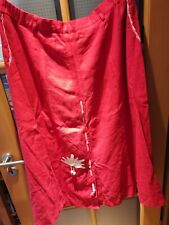 ❤️Damen Trachten ROCK rot Gr. 52 Montessa Landhaus. Weisse Applikationen ???