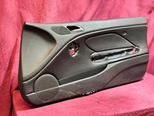 8224077 Türverkleidung Abdeckung vorn Links Leder für BMW 3er E46 Schwarz #14