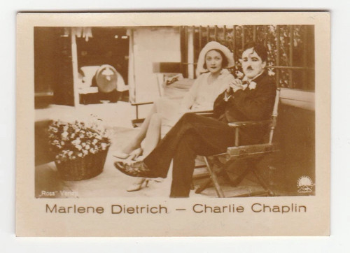Charlie chaplin sammelbild - charlie,