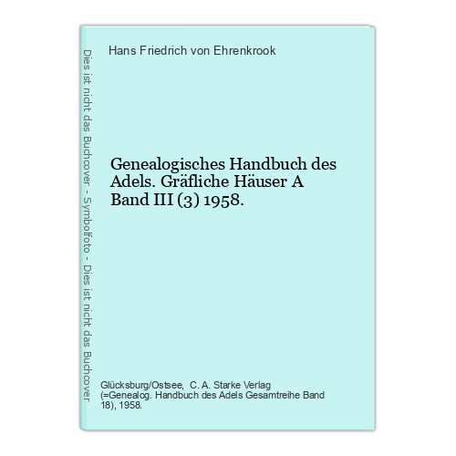 Genealogisches handbuch des - genealogisches,
