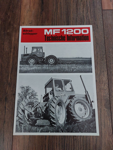 Original prospekt massey - original,
