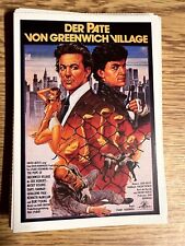 Der Pate von Greenwich Village | 1984 | Cinema Video Plus Filmplakatkarte