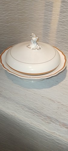 Meissen terrine rote koralle - ,