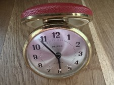 Reisewecker Deluxe Lederetui