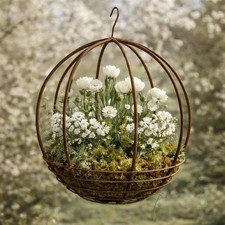 Metall Blumenampel Pflanzkorb