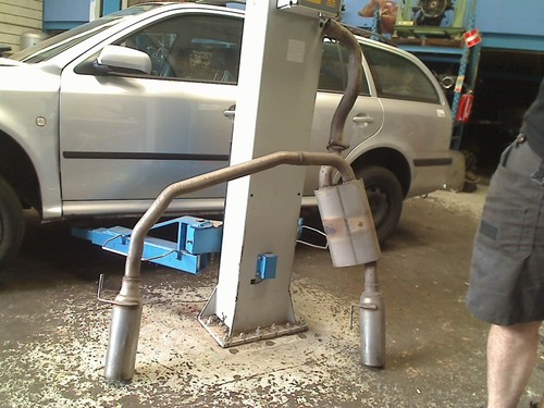 Auspuff exhaust audi - exhaust, (8l1)
