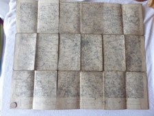 Militaria Garnisonkarte Garnisonumgebungskarte Karte Leipzig Original alt