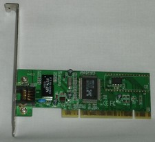 +++ VINTAGE FUN-JIN PCI NETZWERKKARTE LAN-KARTE FT16-04B3 FÜR BASTLER +++