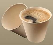 Bio Geschirr Becher C-04/50 180ml Einweggeschirr kompostierbar 