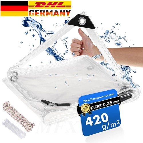 Wasserdichte transparente pvc - transparente,