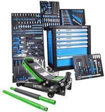 Werkzeugwagen inkl. Werkzeug Werstattwagen inkl. 3T Wagenheber Werkzeugschrank