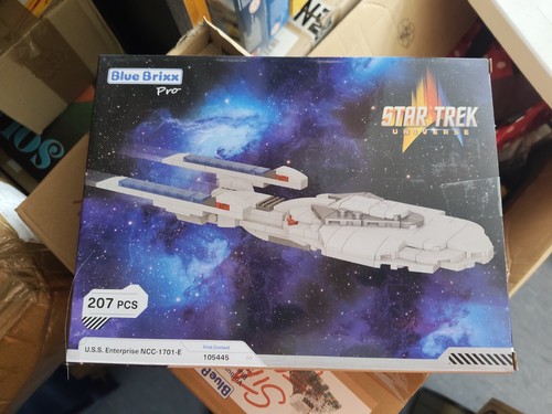 Bluebrixx star trek 1701 - star, e