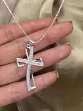 Halskette mit Kreuz Aus 925er