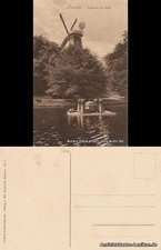 Ansichtskarte Bremen Wallpartie mit Mühle 1920