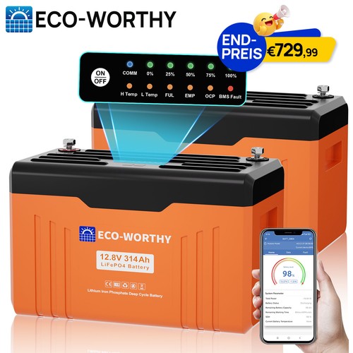 Pack 12v 314ah bluetooth - 2,