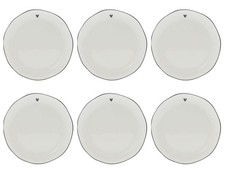 6er Set Dessertteller HEART
