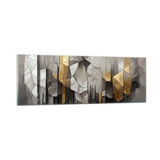 Wandbilder 90x30cm Glasbild
