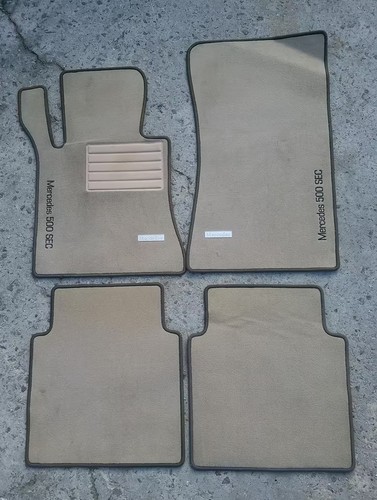 Satz fußmatten beige - 1,