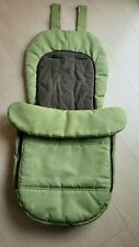 Fußsack für Teutonia Kinderwagen, auch als Wannenabdeckung / Sitzauflage teilbar