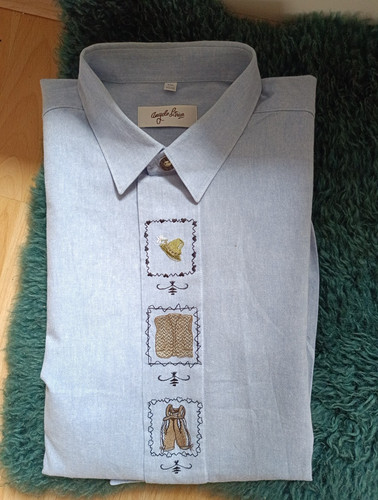 Herren hemd herrenhemd jeans - herren,