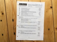 Preisliste Stellavox