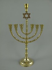 Chanukkaleuchter armig - chanukkaleuchter, 7-armig