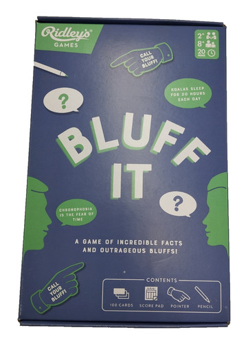 Games room bluff - games,