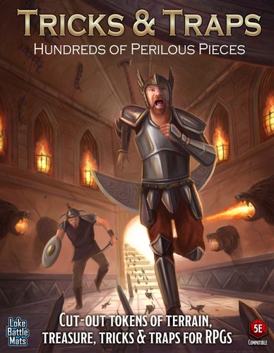 Tricks traps token set box - token,