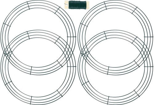 4pcs draht kranz ringe - 4pcs,