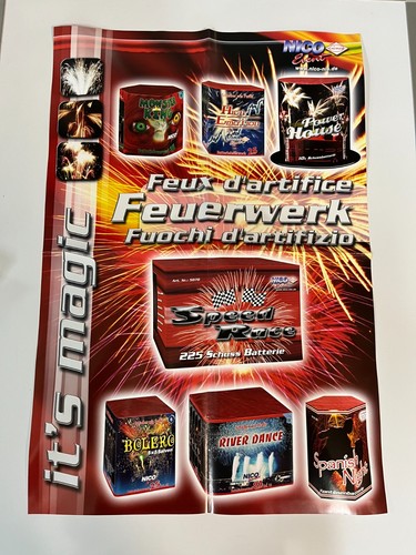 Nico lünig feuerwerk - nico, poster