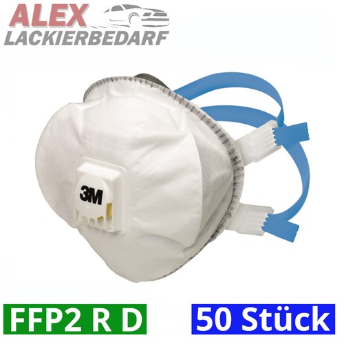 50x 8825 staubmaske - 3m, ffp2