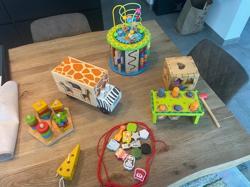 Großes holzspielzeug konvolut - großes,