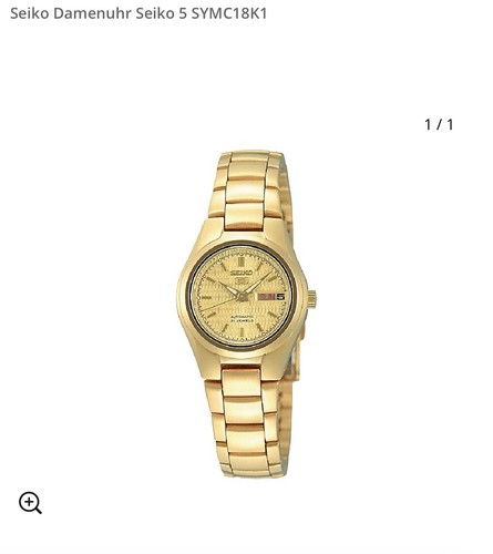 Seiko sports goldfarbenes - seiko, 5