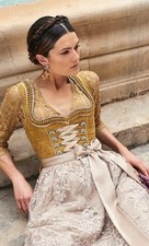 Krüger Dirndl in gold oder