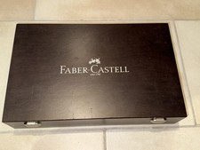 Faber Castell Art & Graphic Collection Künstler Holzkoffer Polychromos & Pastell