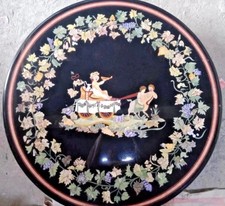 Schwarz Marmor Kaffee Tisch