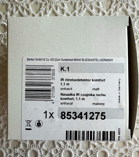 Berker ir bewegungsmelder - k.1,