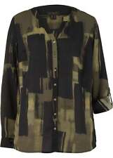 Longbluse mit Druck Gr. 42