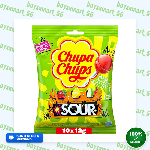 Chupa chups saure - chups, lutscher