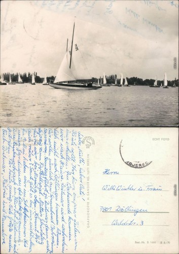 Ansichtskarte pieskow bad - ansichtskarte, pieskow-bad