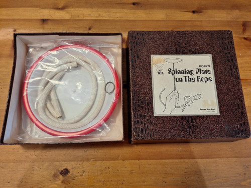 Tenyo spinning plate rope - spinning, on