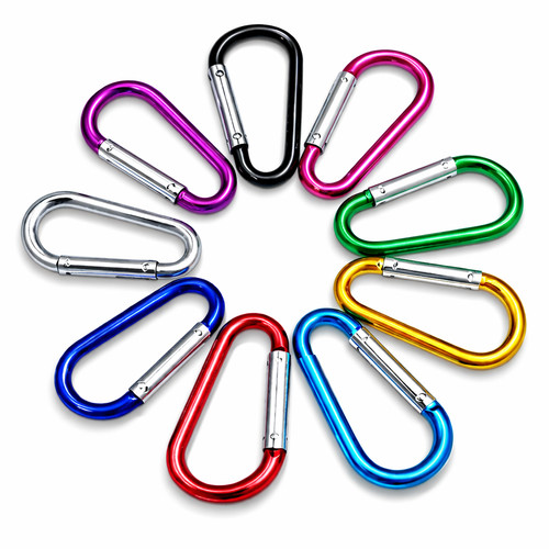 Karabinerhaken aluminium - -,