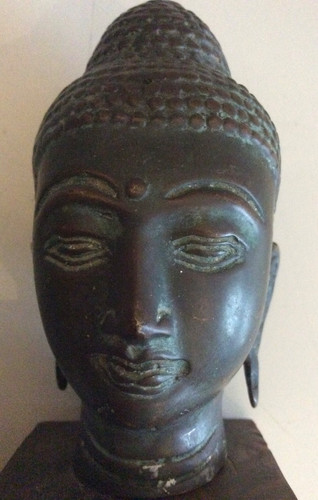 Kleiner buddhakopf auf - buddhakopf,