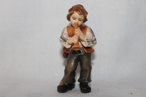 Krippenfigur massiv bub - "bub, mit