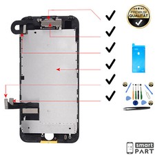 Ersatz Display Für iPhone 7|8|Plus Touchscreen LCD Glas Retina VORMONTIERT