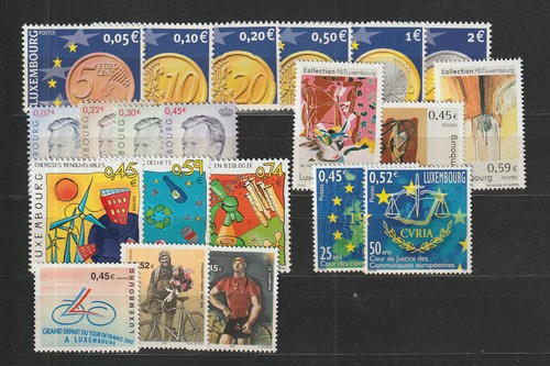 Lot luxemburg postfrisch - lot,