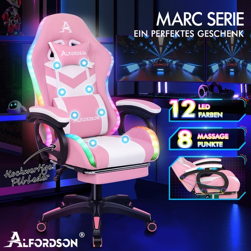 Alfordson gaming stuhl racing - stuhl,