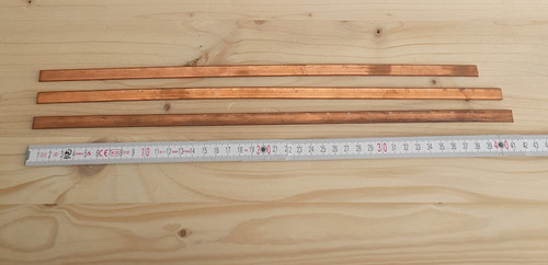 Sammelschiene 10x2mm - 3x, n-
